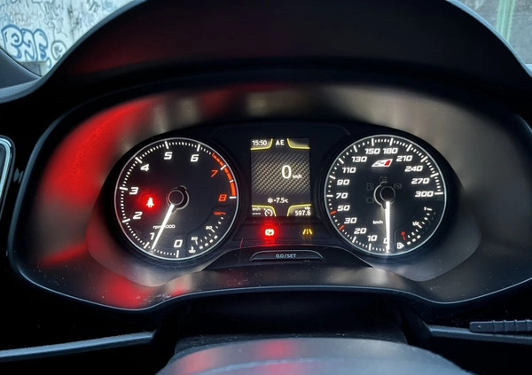 Seat Leon cena 59900 przebieg: 187000, rok produkcji 2014 z Warszawa małe 92